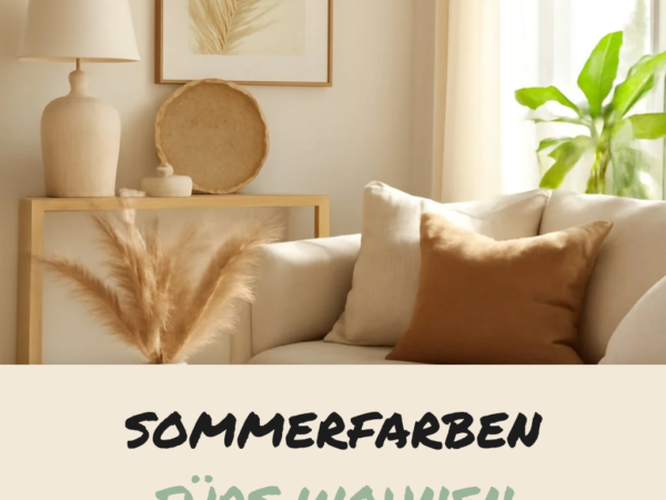 Sommerfarben fürs Wohnen 2026: 7 frische Looks im Trend