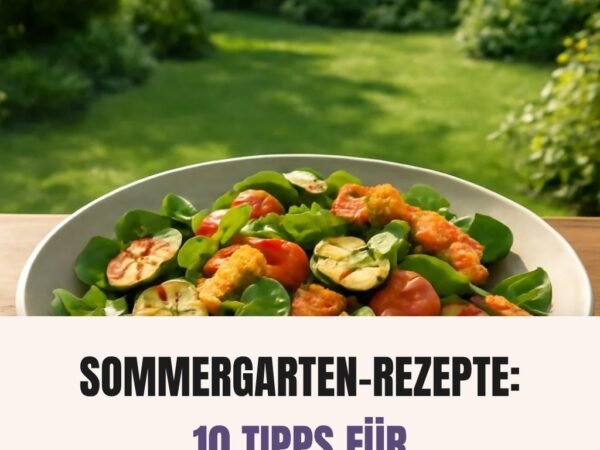 Sommergarten-Rezepte: 10 Tipps für gemütliche Familien-Abende