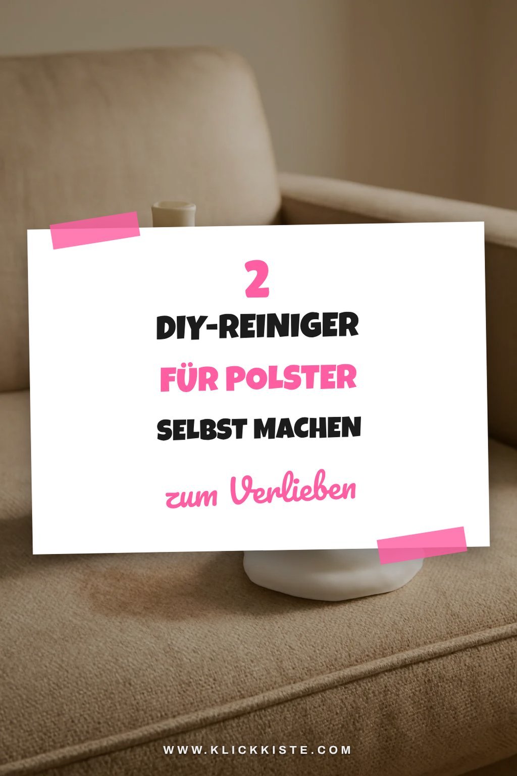 DIY-Reinigungslösungen selbst herstellen