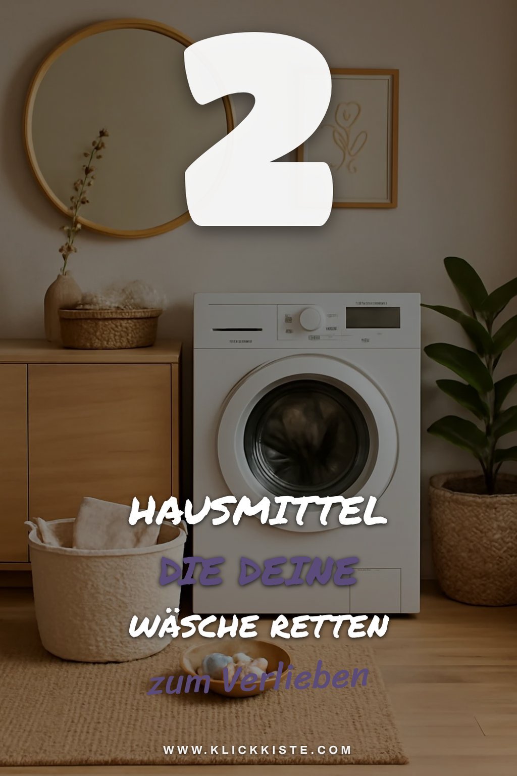 Diese Hausmittel helfen bei der Wäsche