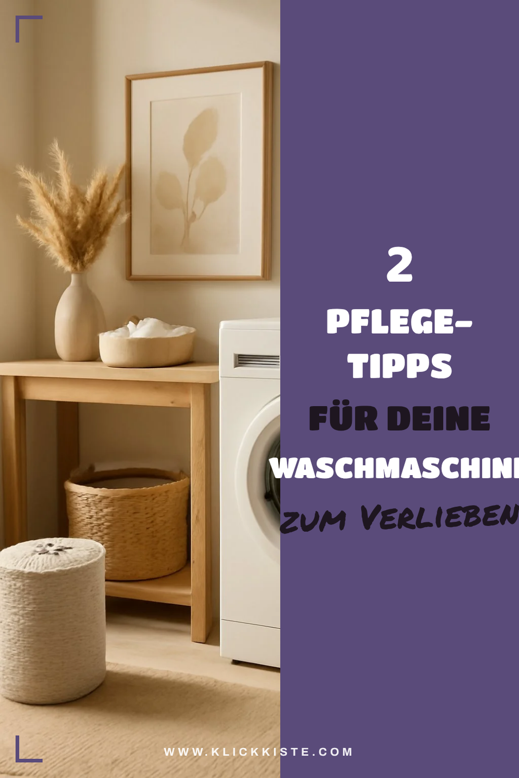 Tipps zur Pflege deiner Waschmaschine