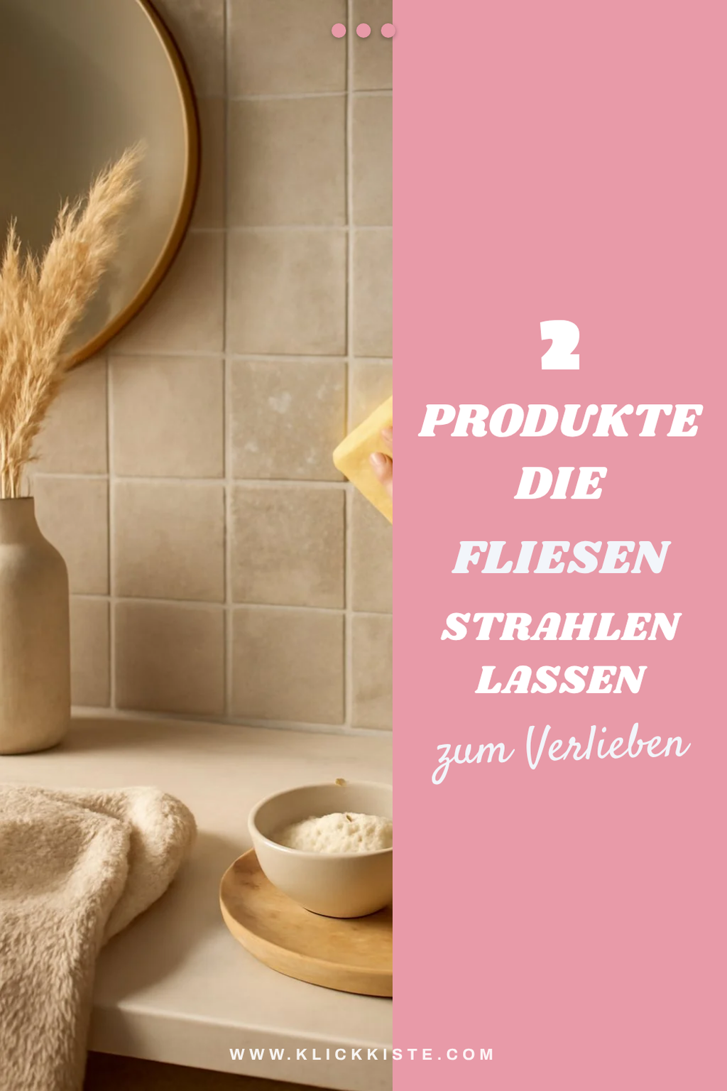 Kommerzielle Produkte zur Fliesenreinigung