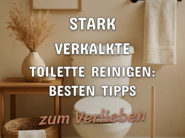 Stark Verkalkte Toilette Reinigen: Die besten Tipps & Hausmittel