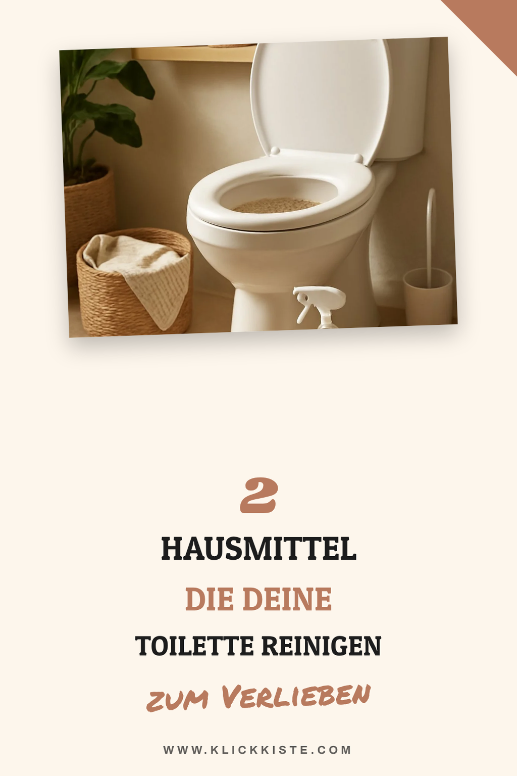 Hausmittel für hartnäckige Ablagerungen