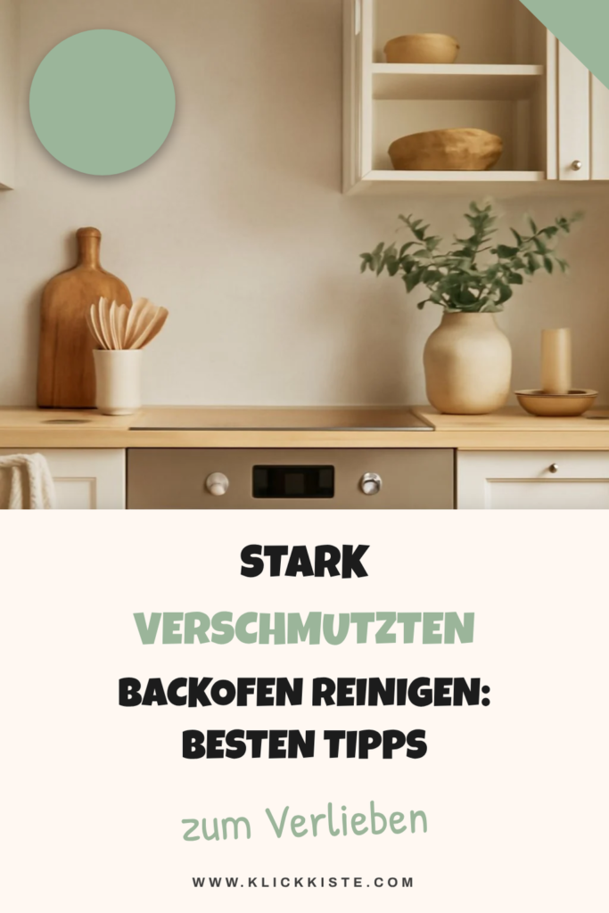Stark Verschmutzten Backofen Reinigen: Die besten Tipps & Hausmittel