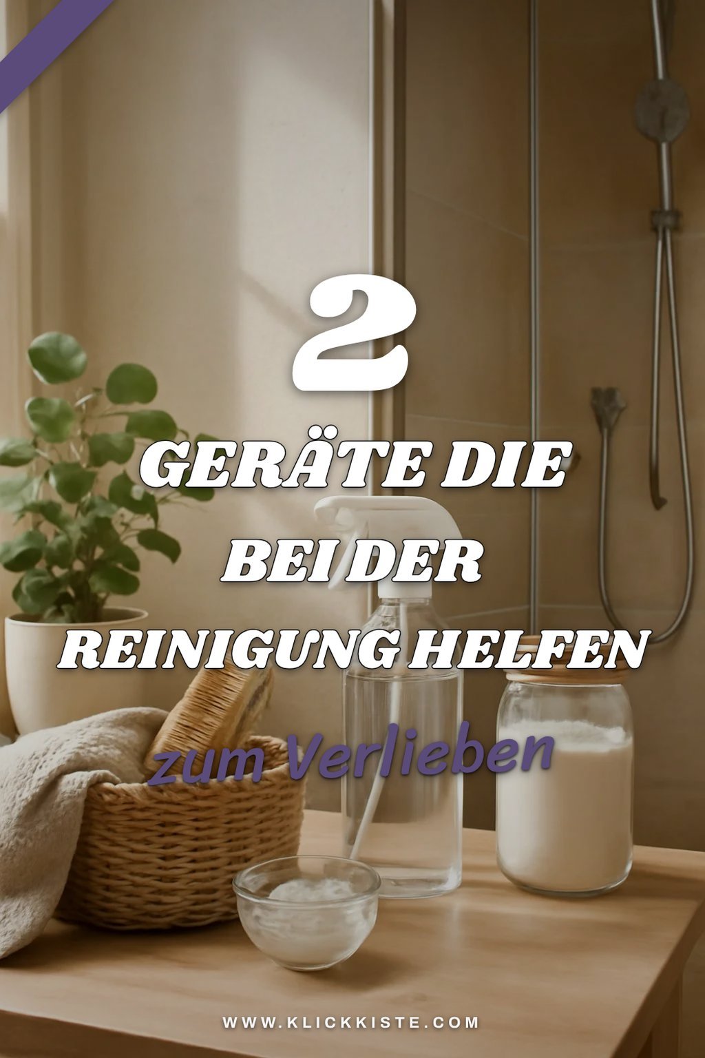 Effektive Reinigungsgeräte für die Dusche