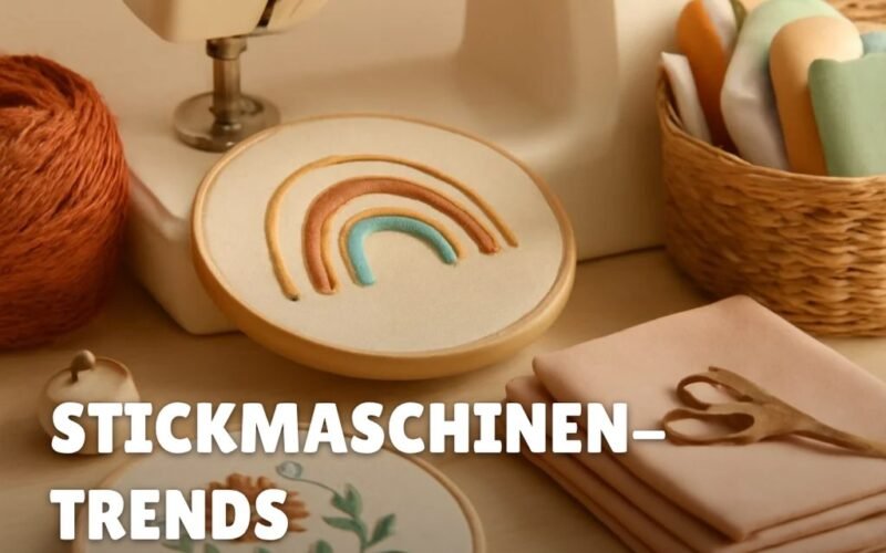 Stickmaschinen-Trends 2026: 6 kreative Looks für dein DIY-Projekt