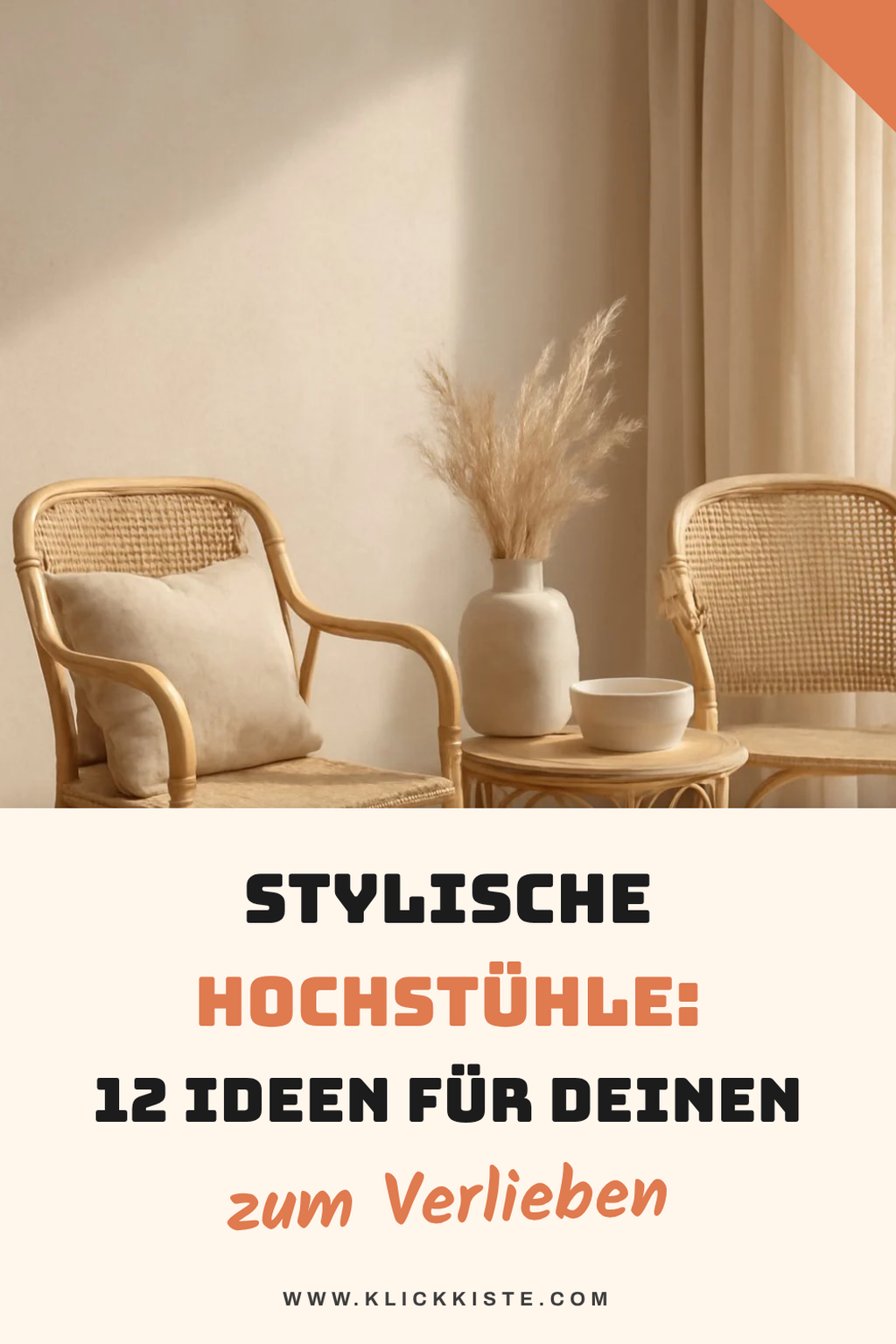 Stylische Hochstühle: 12 Ideen für deinen Garten im Frühling — Hochstühle Garten