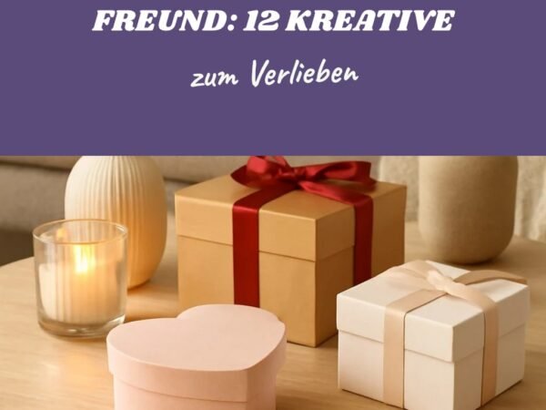 Süße Geschenke für den Freund: 12 kreative Ideen zum Selbermachen