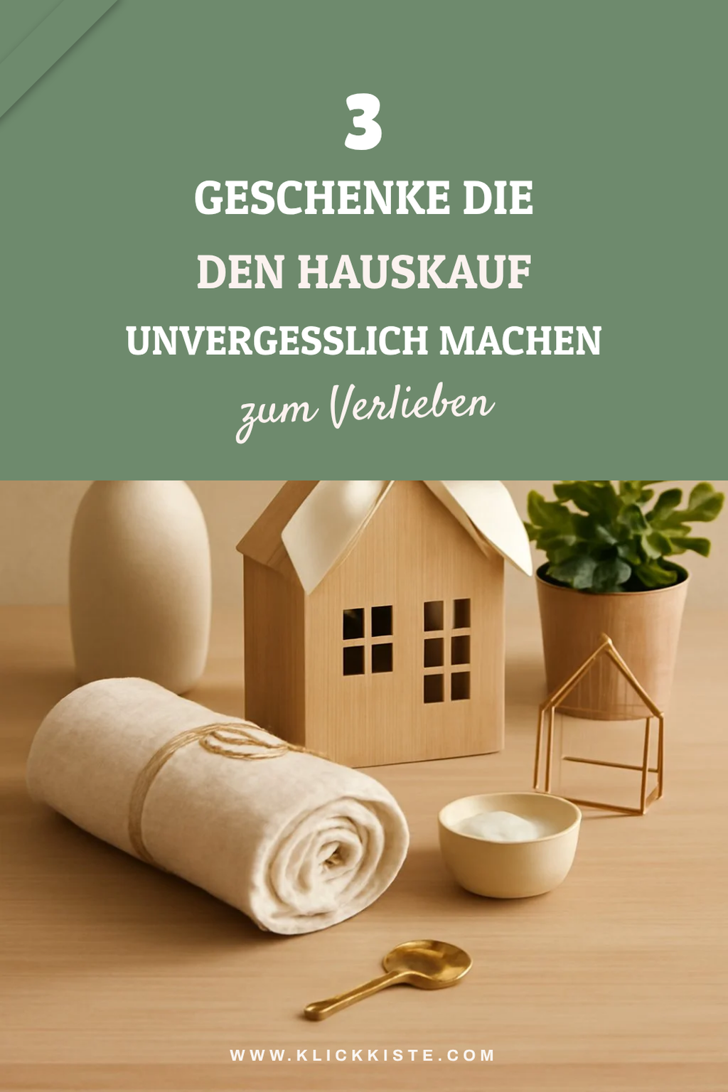Diese 5 kreativen Geschenke machen den Hauskauf unvergesslich