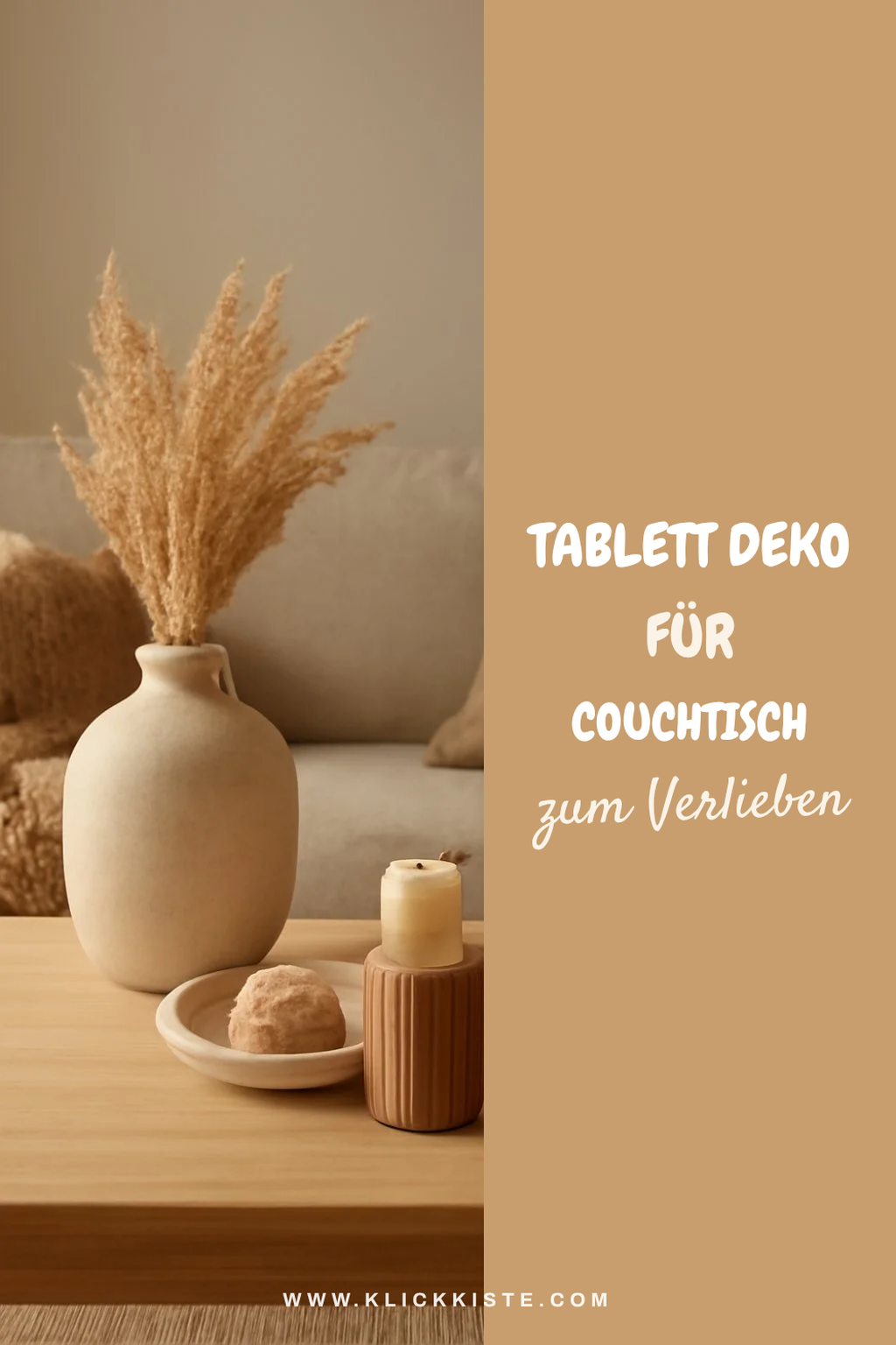 Tablett Deko für Couchtisch – dein Styling Guide