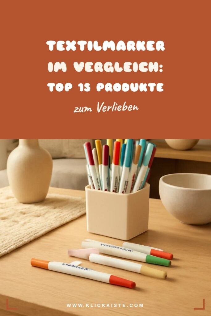 Textilmarker im Vergleich: Top 15 Produkte & Tests 2026