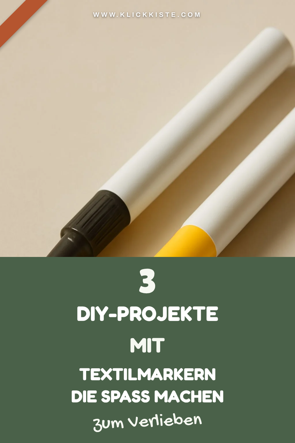 DIY-Projekte mit Textilmarkern