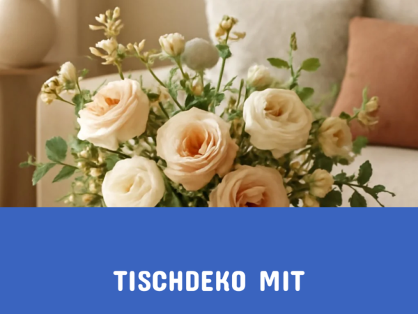Tischdeko mit frischen Blumen: 7 DIY-Ideen für jeden Anlass