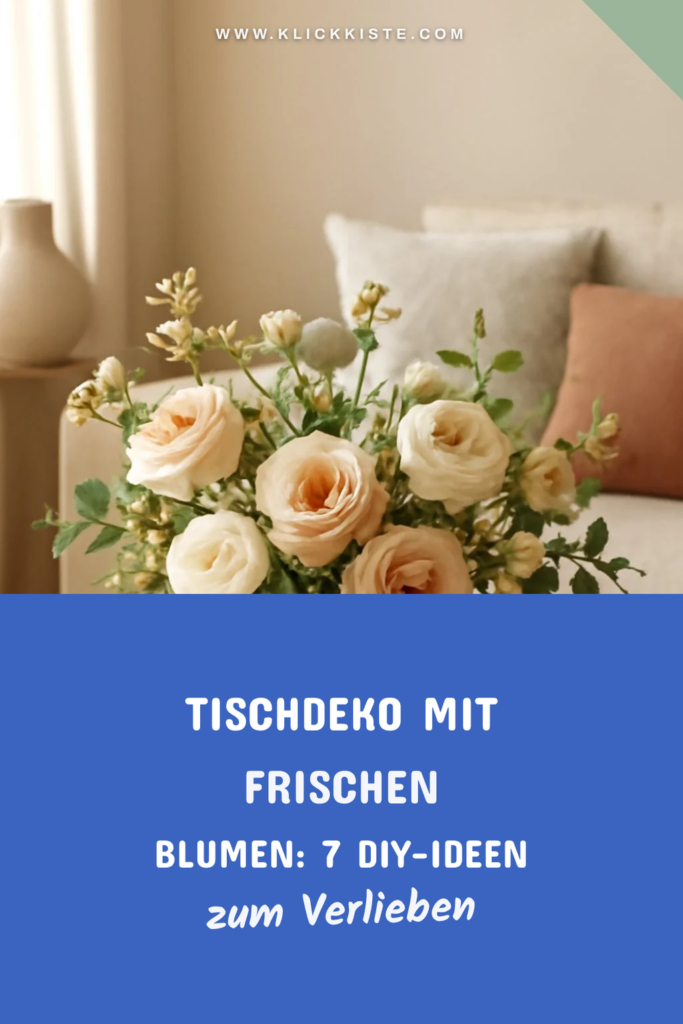 Tischdeko mit frischen Blumen: 7 DIY-Ideen für jeden Anlass
