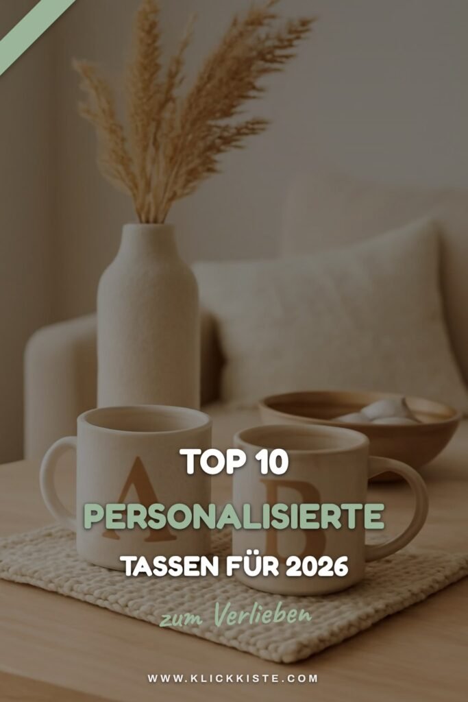 Top 10 personalisierte Tassen für 2026: Vergleich & Test