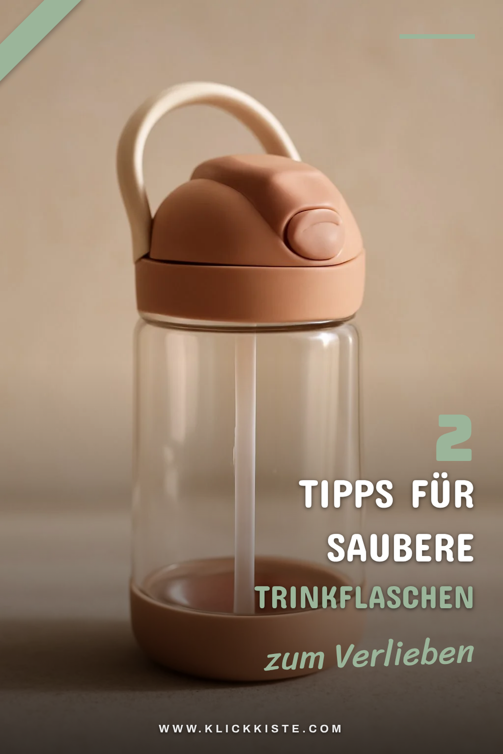 Diese 3 Tipps helfen beim Reinigen der Trinkflasche