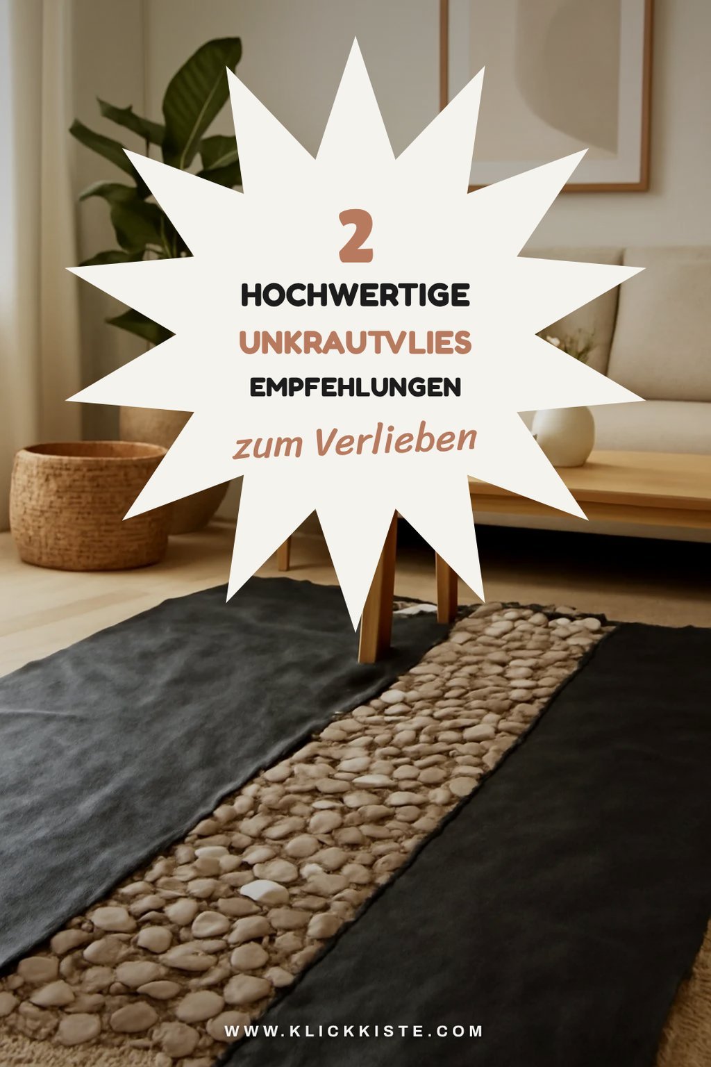 Hochwertiges Unkrautvlies für den Garten kaufen