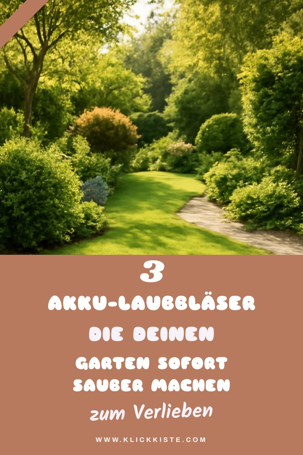 So findest du den besten Akku-Laubbläser für deinen Garten