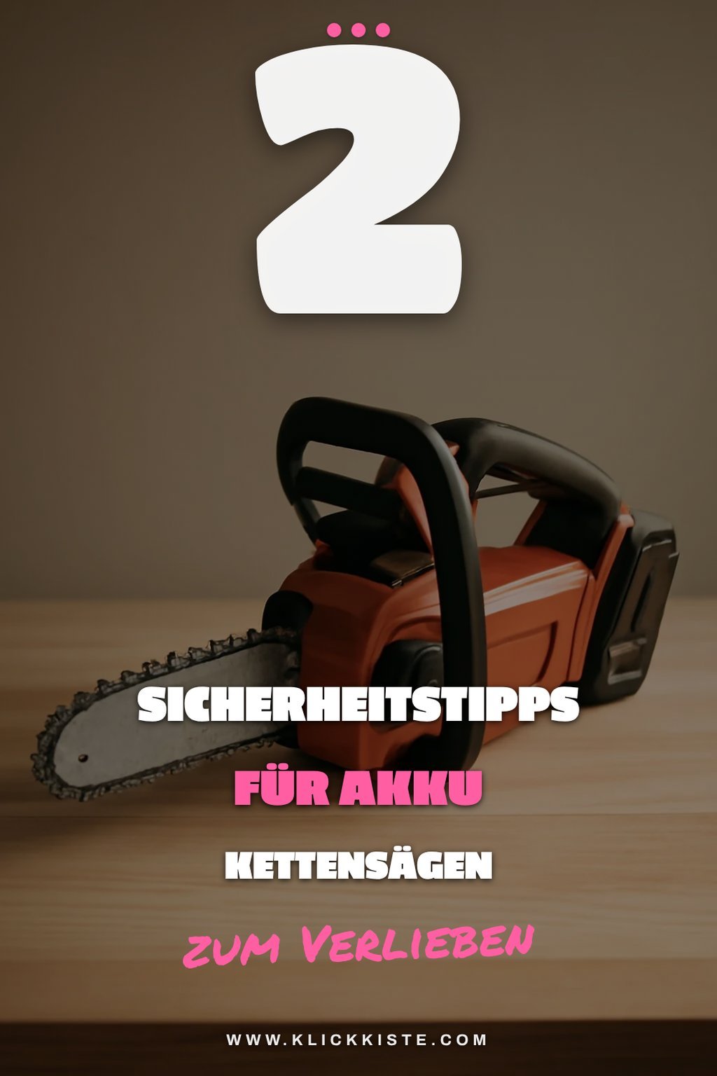 Sicherheitstipps für die Verwendung von Akku Kettensägen