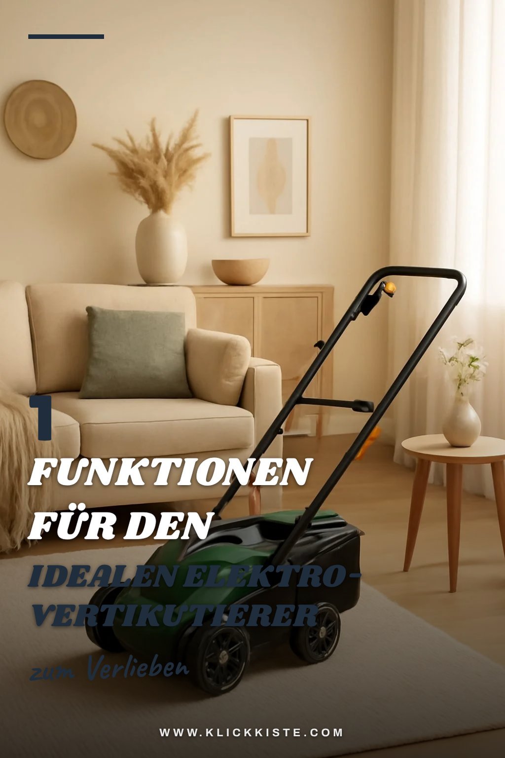 Diese Funktionen machen den perfekten Elektro-Vertikutierer aus