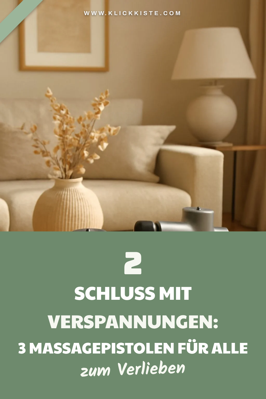 Massagepistolen für die ganze Familie