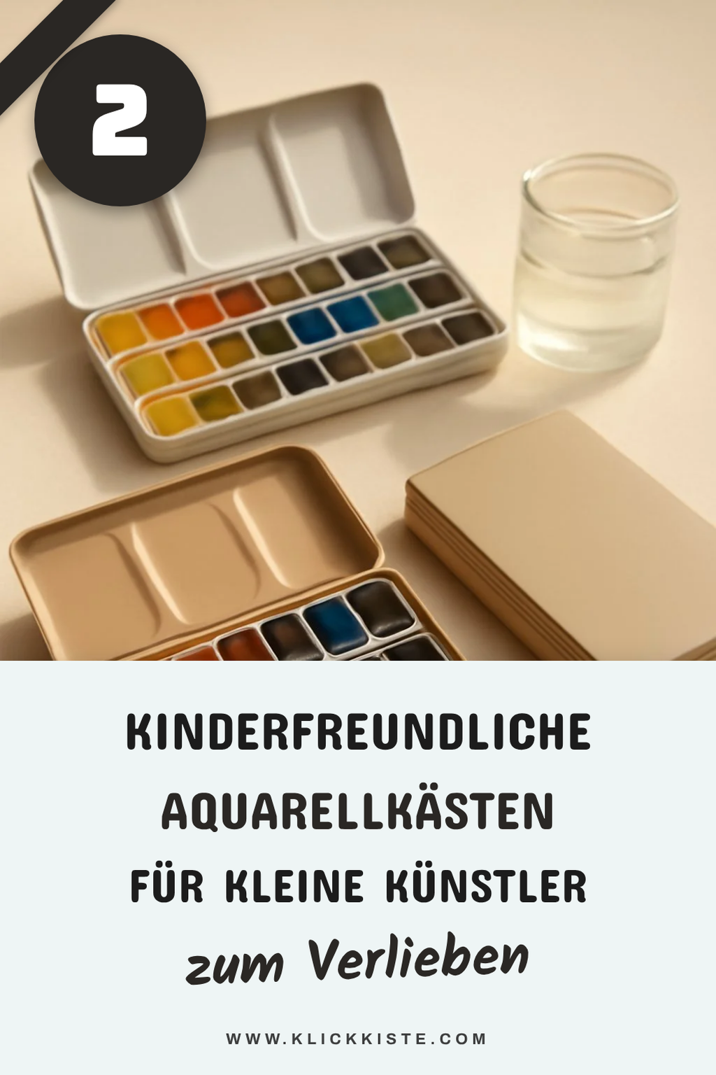 Aquarellkästen für Kinder