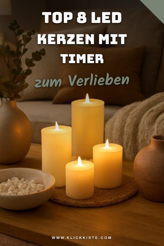 Top 8 LED Kerzen mit Timer unter 100 Euro – Test 2026