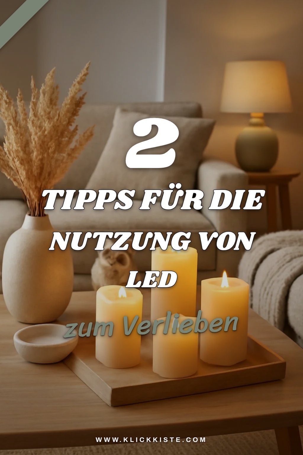 LED Kerzen für draußen nutzen
