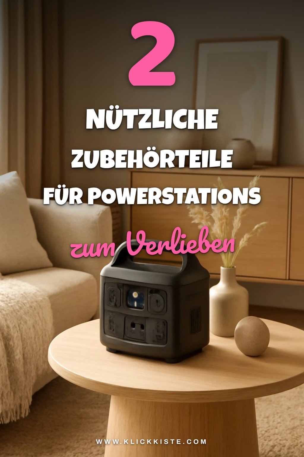 Zubehör für deine Powerstation