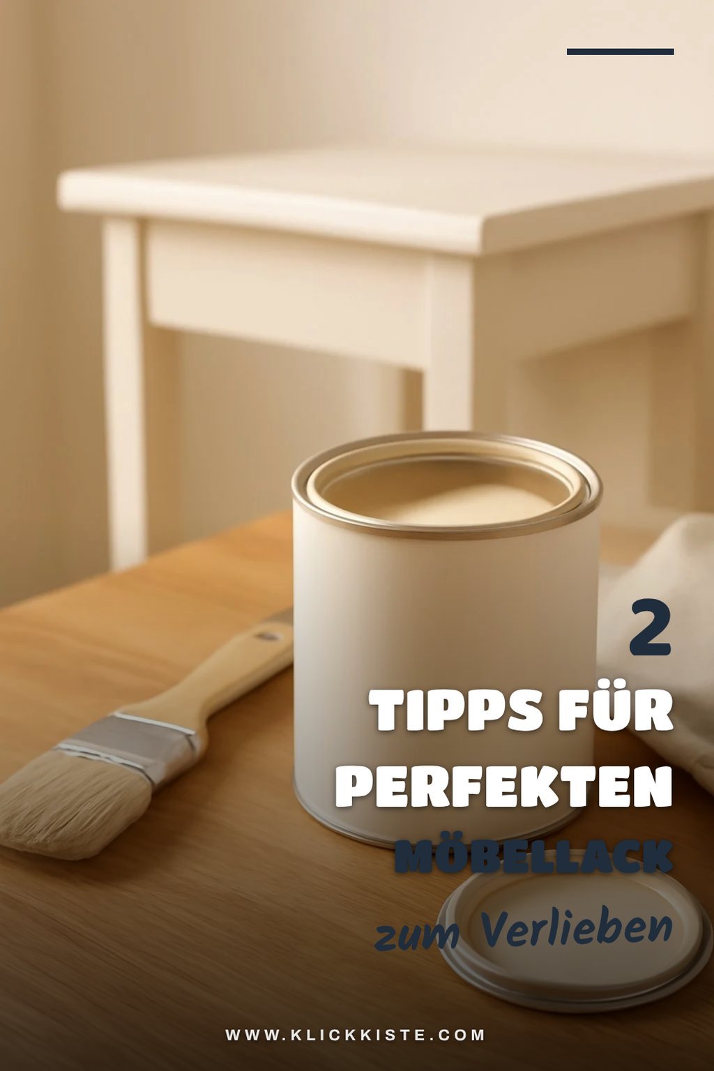 Tipps für die Anwendung von Möbellack