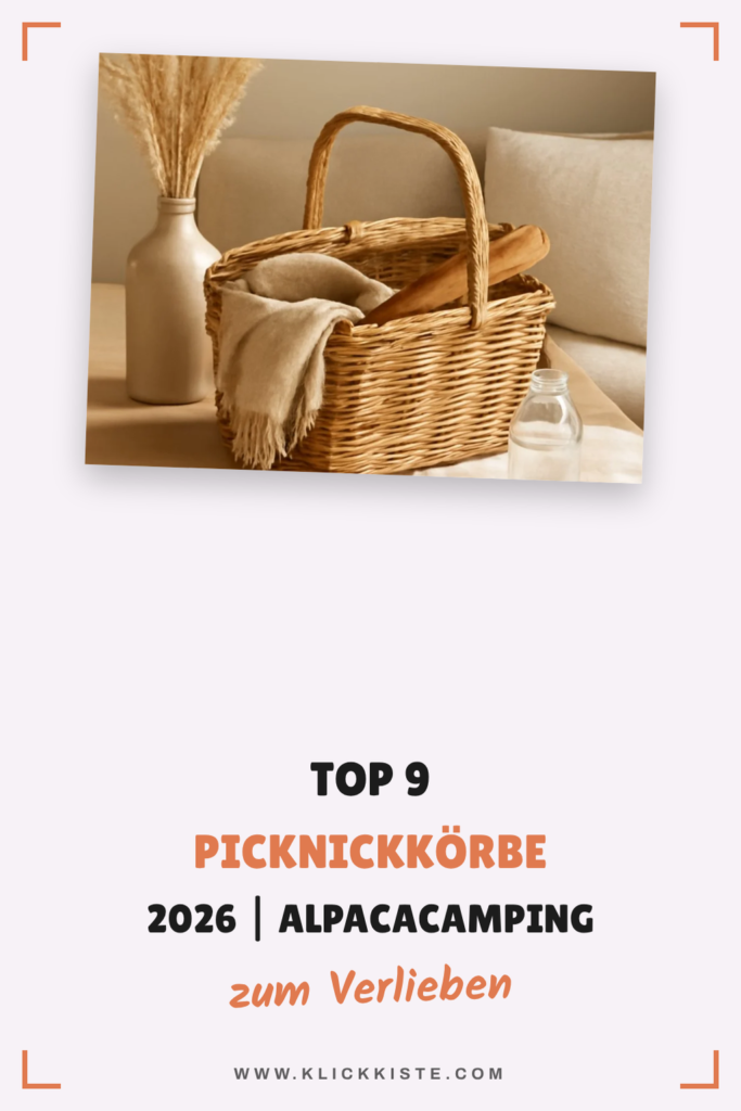 Top 9 Picknickkörbe 2026 | Alpacacamping Test & Vergleich