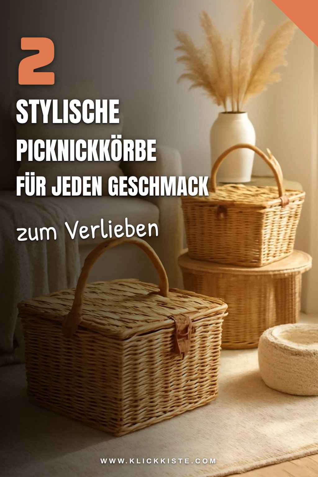 Stylische Picknickkörbe für jeden Geschmack