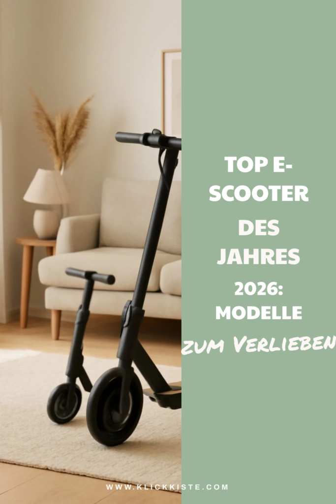 Top E-Scooter des Jahres 2026: Modelle, Tests & Empfehlungen