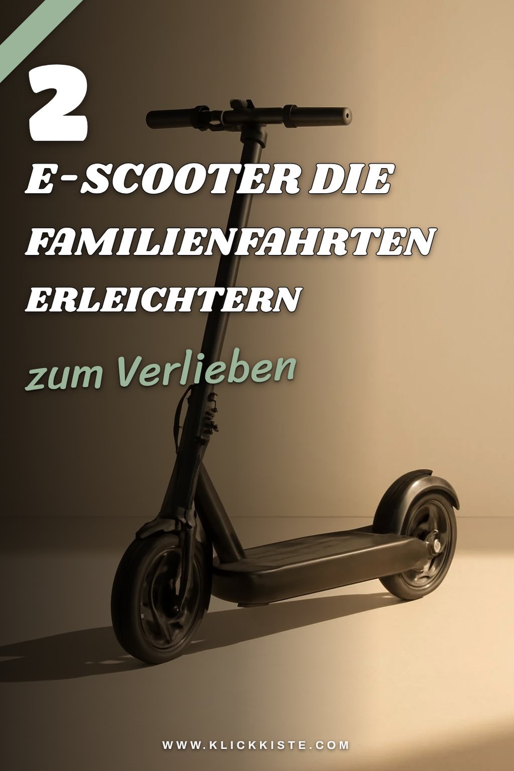 Die besten E-Scooter für Familienfahrten entdecken