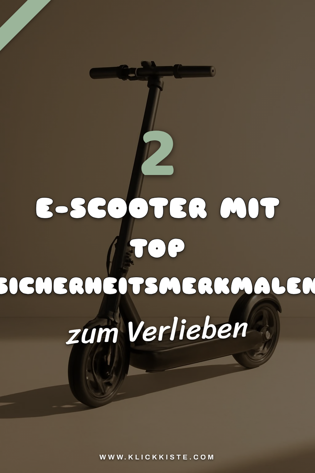 E-Scooter mit besten Sicherheitsmerkmalen