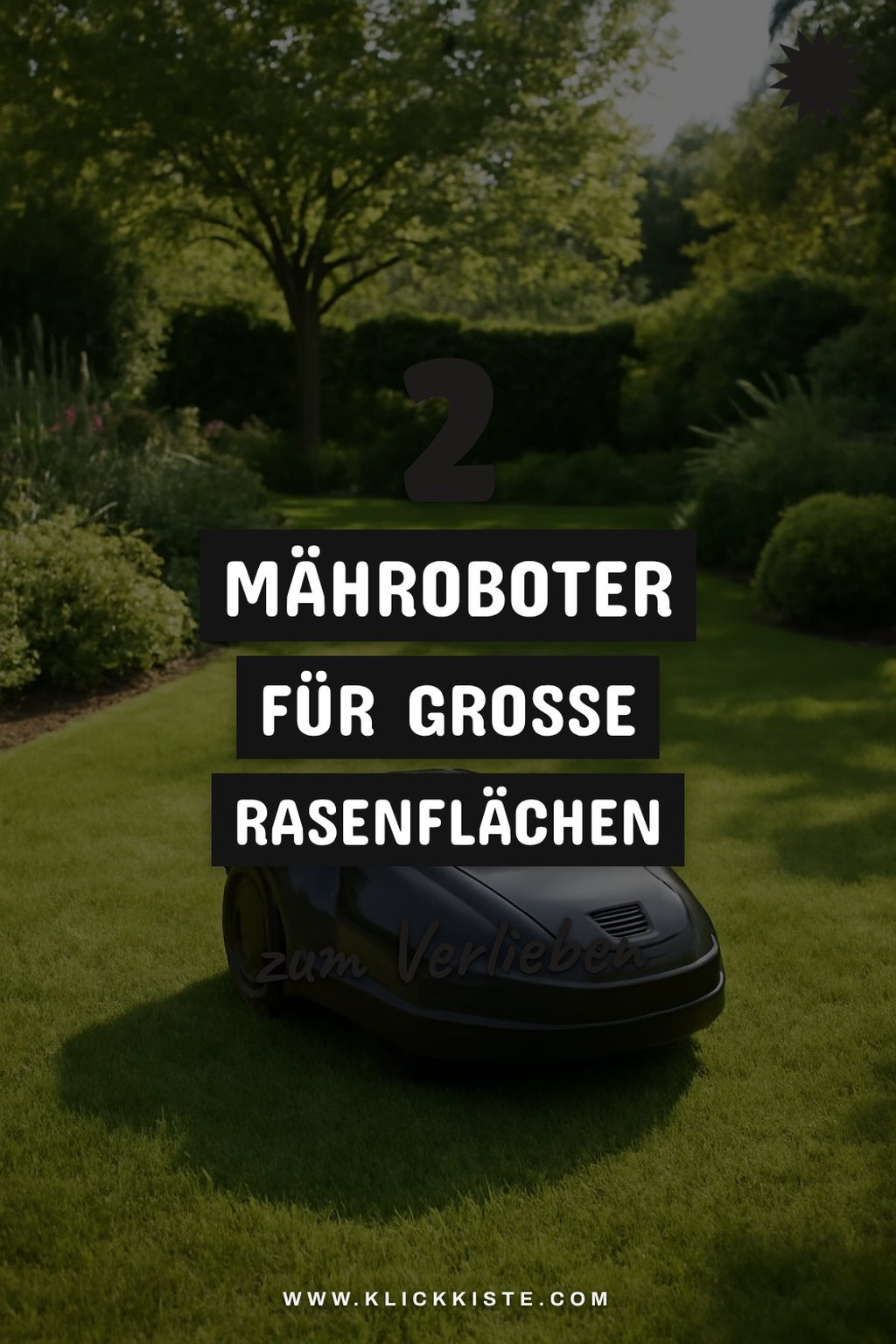 Die besten Mähroboter für große Gärten