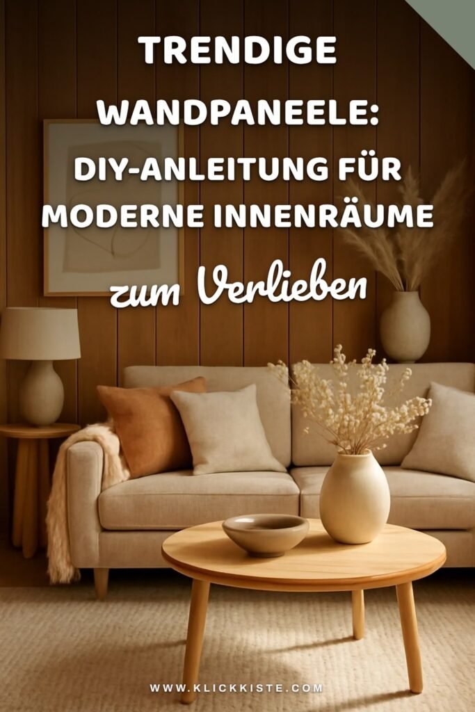 Trendige Wandpaneele: DIY-Anleitung für moderne Innenräume