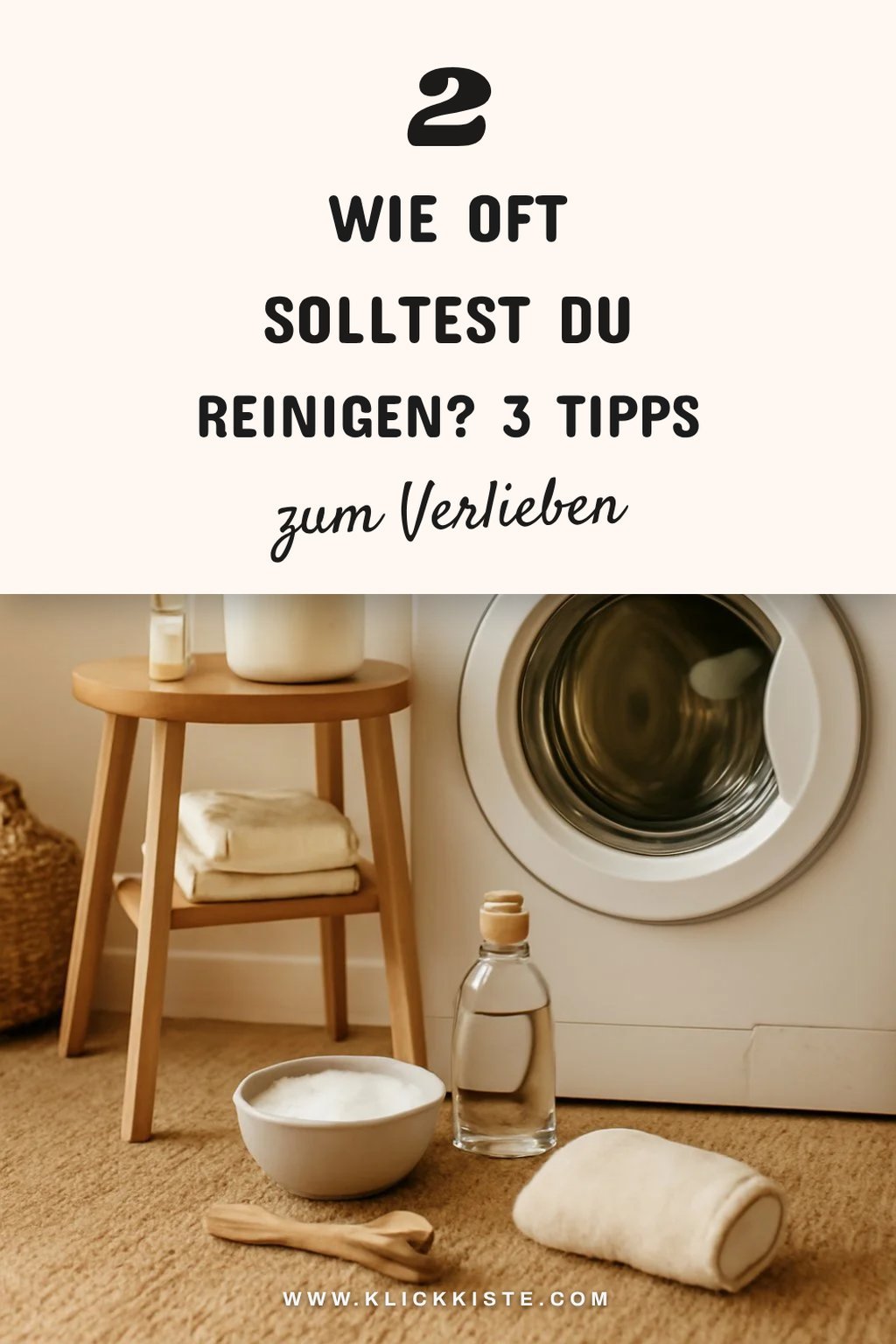 Wann sollte ich die Trommel reinigen?