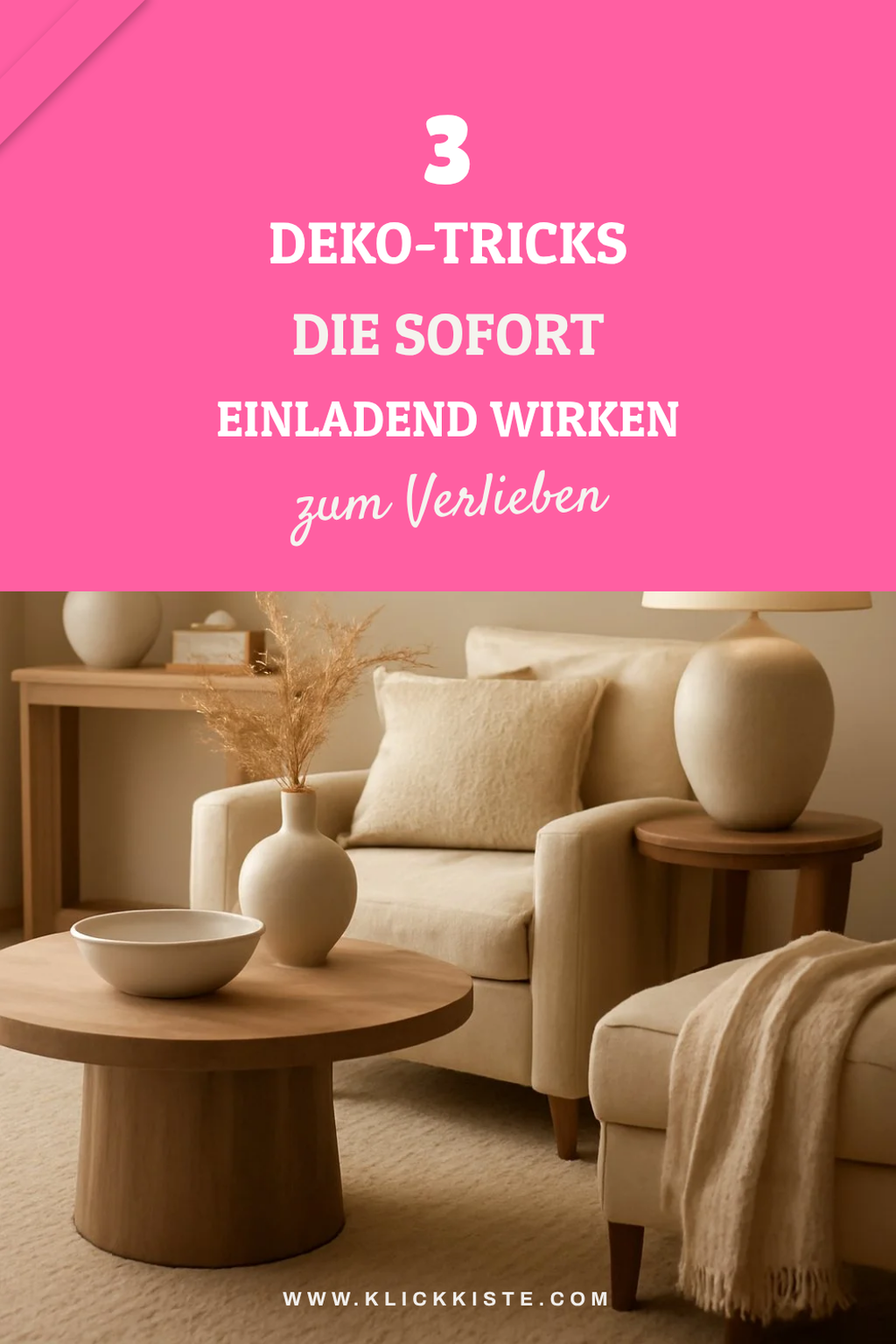 Diese Deko-Tricks machen dein Zuhause einladend
