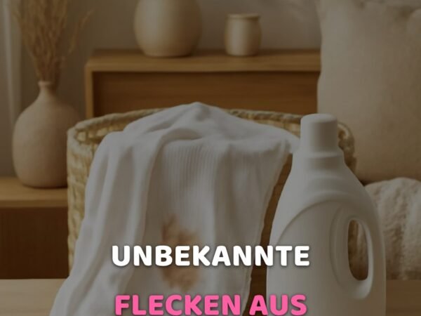 Unbekannte Flecken aus Weißer Kleidung Entfernen: Die besten Tipps & Hausmittel