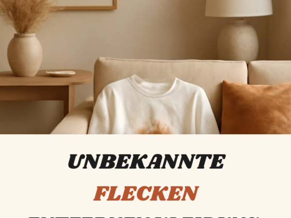 Unbekannte Flecken Entfernen Kleidung: Die besten Tipps & Hausmittel