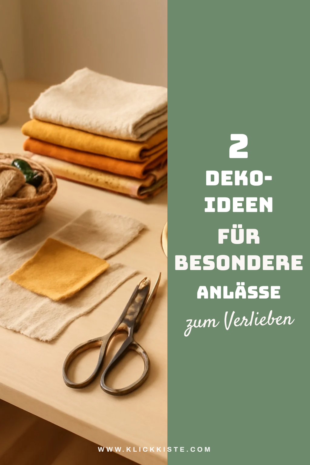 Einzigartige Dekoration für jeden Anlass