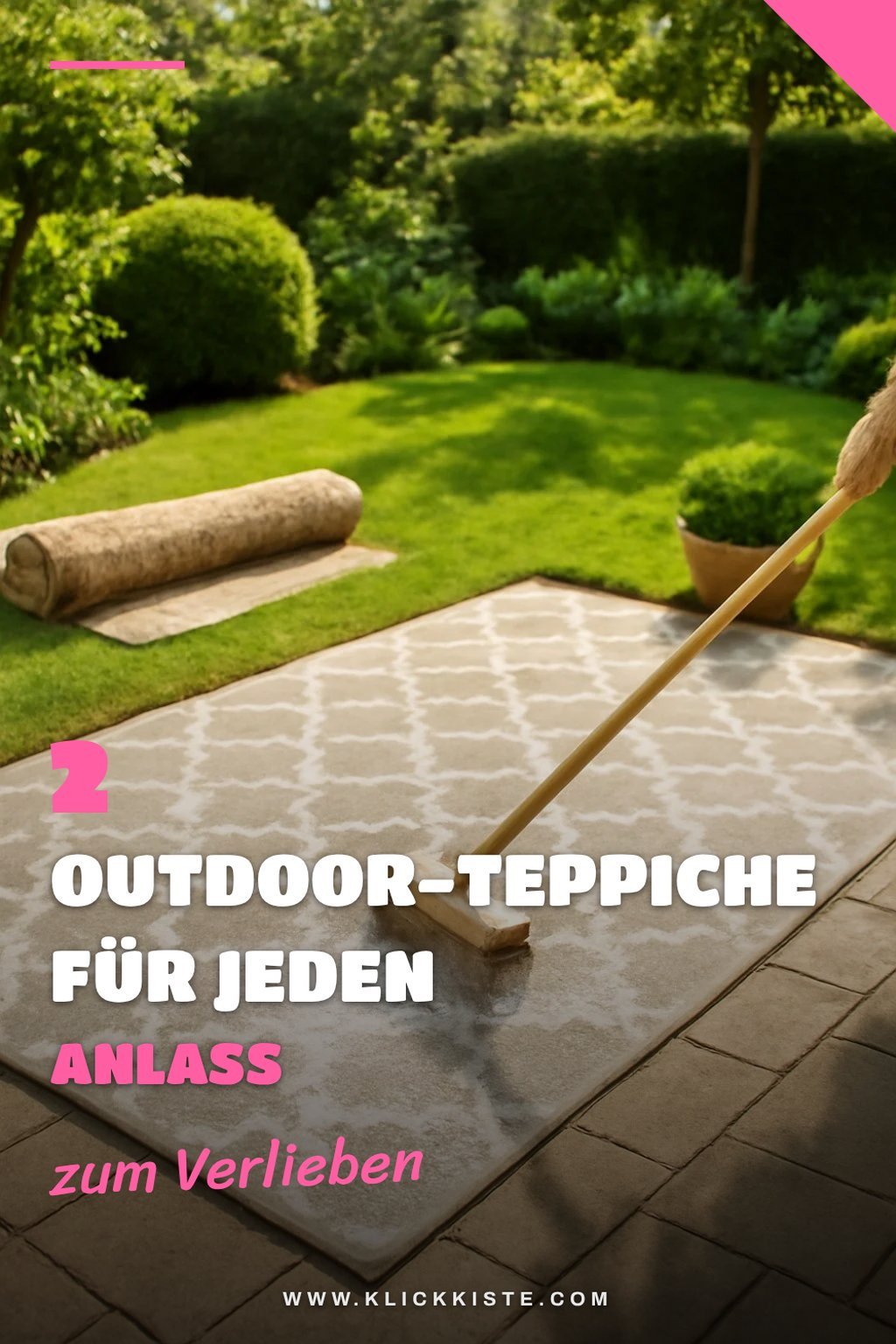 Outdoor-Teppich für verschiedene Einsatzzwecke