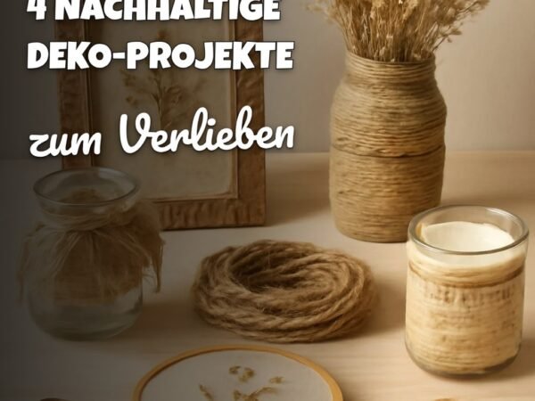Vintage Revival DIY: 4 nachhaltige Deko-Projekte