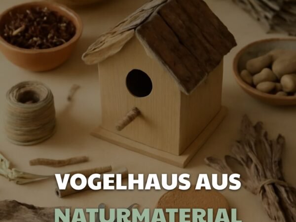 Vogelhaus aus Naturmaterial selber bauen: 9 DIY-Ideen