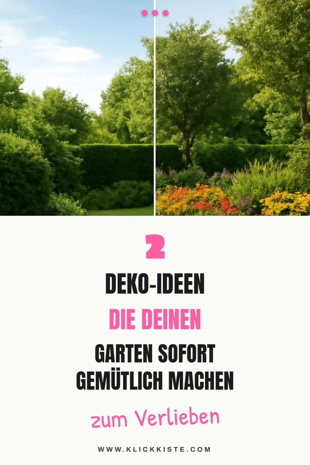 Dekoration für ein einladendes Ambiente