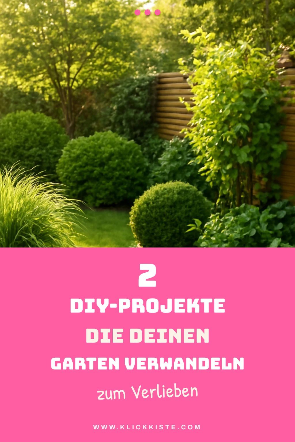 DIY-Projekte für deinen Garten