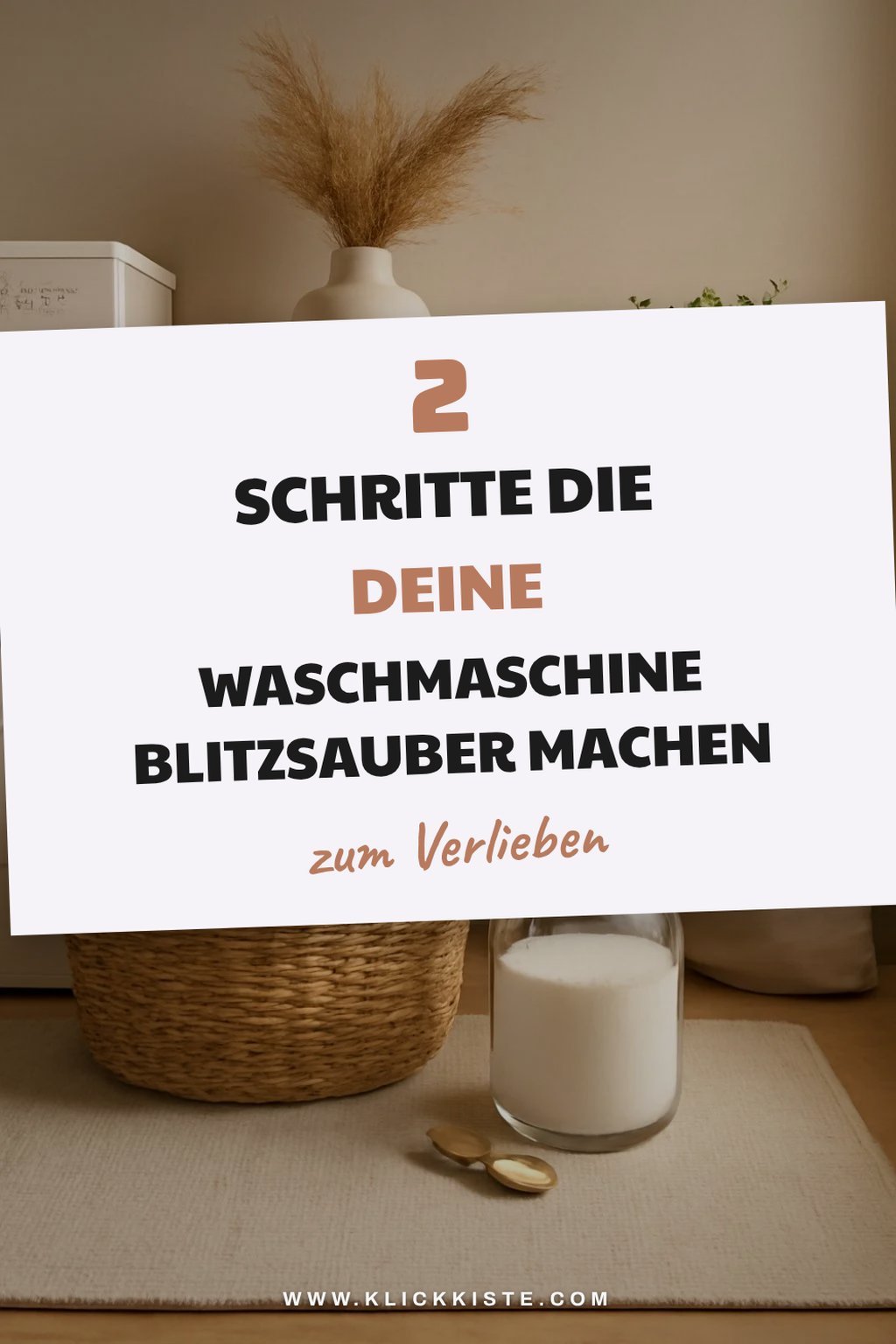 Wie du mit Soda die Waschmaschine reinigst