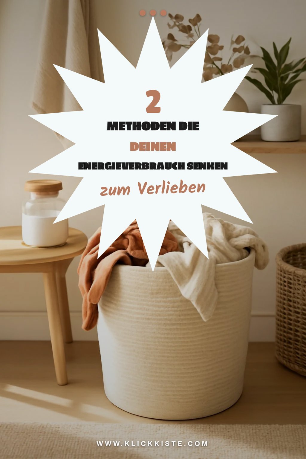 Energie sparen beim Waschen mit Soda